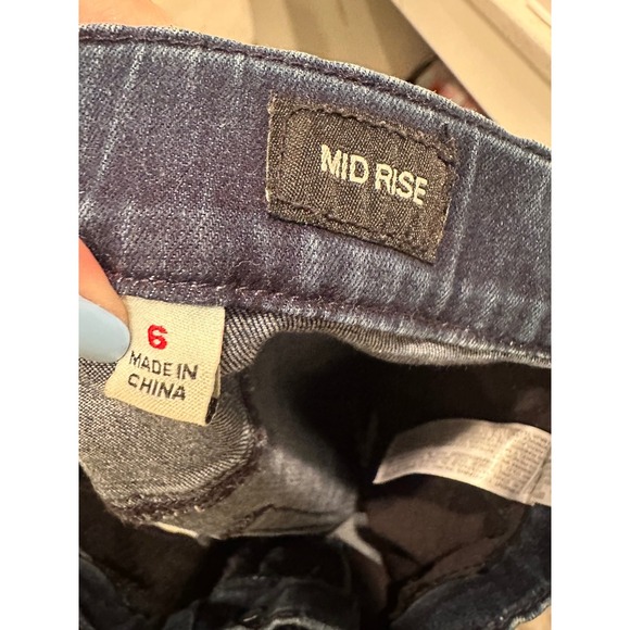 Supplies Union Bay Mid Rise Dark Wash Denim Jeans Sz 6 Casual Office - Picture 4 of 8